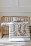 Tavşanlı Mother's Side Baby Bedding Set -Line Series- Ribbon Rabbit