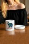 Diger Ursa Major Big Bear Constellation Double-Sided Printed Porcelain Ash Tray Ashtray - 2