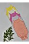 5 Colors Baby Bodysuit with Rope Straps and Snap Fasteners - 2