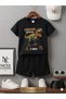 Summer Children's T-Shirt Shorts Unisex (Dinosaur World Trex Print)