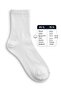 12 Pack Cotton Ribbed Half Socks Comfort Socks - Cotton & Lycra - Unisex - 3