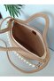 Capi̇çi̇no New Model Pearl Handle Zippered Hand and Shoulder Bag / Handmade Women's Bag - 3