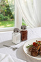 05665 2-Piece Glass Salt and Pepper Shaker Set 4X9,5Cm