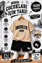 Brooklyn Printed Kids' Set – T-Shirt & Shorts 2-Piece Combination |   Trendy Summer Set for Ages 1-12