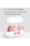 DENX 4 In 1 Electric Nail Clipper & Polisher, Automatic USB Rechargeable Nail Trimmer with UV light - 2