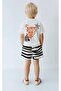 Unisex Muslin Shorts Zebra Set - 2