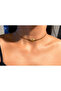 Gold String Minimal Fish Figured Lucky Necklace Adjustable Choker Does Not Tarnish - 4