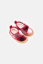 Toddlers Boy Inca Velcro Closure Shoes, Red - 4