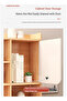 Integrated Storage Desk with Hutch, Bookshelf and Cable Management Modern Writing Shelves Work Desk PC Home Office Corner Study Desk - 8
