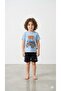 Boy's Summer Shorts Set T-Shirt Shorts Cotton Casual Comfortable Combination 3-4-5-6 Years Old - 6