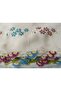 Handmade Embroidery Embroidered Needle Embroidered Prayer Cover Dowry Holder Mevlit Hijab Crepe Fabric 145X75 cm - 6