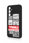 Samsung A35 Compatible Fragile Patterned Silicone Case - 4