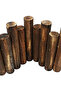 Sturdy Wooden Garden Edging Panels - Interlocking Border for Neat and Stylish Landscaping - 6