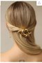 Gold Color Knot Detailed Otomat Tok - 2