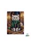 Harry Potter Slytherin Cat 99 Piece Standing Puzzle – Decorative Children's Puzzle 0189