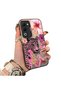 حافظة هاتف OPPO A5 5G متوافقة مع الحافة السيليكونية الصلبة ذات الظهر الصلب، حافظة هاتف بنمط الفهد - 3