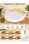 LaOpala Golden Fall Oval Rice Plate – 320mm 3pcs set - 4