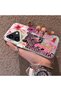 iPhone 16 Compatible Silicone Edge Hard Back Case Couple Phone Case Leopard Pattern - 2