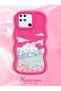 Redmi 10C Compatible Case Camera Protector Red Silicone Couple Phone Case Landscape Pattern - 2