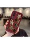 Oppo A5 5g Compatible Case Camera Protector Claret Red Silicone Couple Phone Case Leopard Pattern