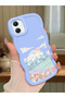 Samsung Galaxy A05 Compatible Case Camera Protector Blue Silicone Couple Phone Case Landscape Pattern