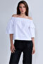 Noir White Blouse - 2