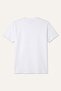 100% Cotton Regular Fit Printed Short Sleeve White T-Shirt H8471Ax26Hs - 7