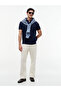 Men's Collar Intrest Inter Polo T-Shirt - 2