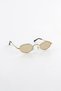 Unisex Sunglasses 48 Ekartman Oval Metal Frame Retro Colorful Glass Lens Glasses - 5