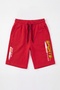 3-Piece Printed Detailed Boys' Double Pocket Capri Pants with Elastic Waist - 2