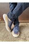 Handmade Genuine Leather Men's Casual Sneaker Shoes - 4