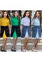 Girl's Stoned Poplin Shirt Dress, 3-Piece Summer Combination with Detachable Denim Skirt and Bag - 4