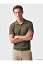 Esvab • Modern & Distinctive Devrik Roba Collar Men's Knitwear T-Shirt - 2