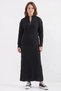 Women's Turtleneck Long Sleeve Fitted Knitwear Black Dress