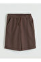 Two Mt Shop Quality Lcw Kids Brown Elastic Waist Boys' Shorts
