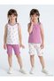 Vizyon New Season Bowknot Girls' Shorts Leggings 2-Pack