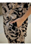 Black All Over Print Top and Wide Leg Pyjama Set - 6