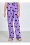 Teen Girls Bow Print Shirt and Pyjama Set - 4