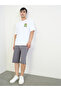 Men Oversized Cotton Blend T-Shirt and Shorts Set - 2