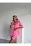 Women's Satin Pajama Set (Hairband+Hair Clip Four-Piece Set) - 3