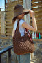 Foldable Beach Hat with Bow - 5