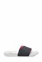 Black/Navy Men's Slippers - Casual, Pool and Beach Summer Slippers - 2