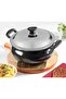 Hard Anodized Handi with Lid- Medium, 5 Ltr Non - Induction - 2
