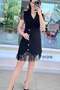 Lace Detailed Double Dress 6Y258 6Y258 - 4