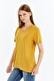 Terra V-Neck Bamboo Cotton Women's T-Shirt - 4