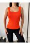 Women's Ultra Premium Soft Square Neck Strap Knitwear Bodysuit - 5