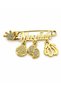Mashallah Baby Collar Pin - It Is Metal, Do Not Come in Contact with Water - Gift - Birthday Gift - Mother Baby - Newborn - 3