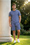 Men's Breathable T-Shirt Shorts Set