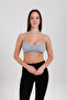 Women's Strap Padded Bra 5-Pack Cotton Flexible Comfortable Bralette Sports Bra - 8