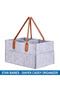 - Diaper Caddy Organizer - Grey - 2